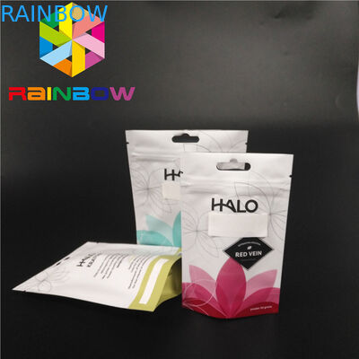 Borse a chiusura lampo reali del di alluminio di Kratom Bali per i prodotti di Cbd dell'erba dell'erbaccia della polvere delle spezie