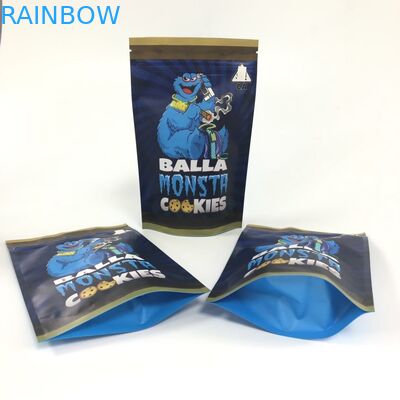 1 prova d'imballaggio dell'odore di incenso di erbe medico di Edibles di 8 biscotti biodegradabile