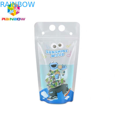 Sacchetto di plastica di rotocalcografia che imballa le paglie variopinte per l'imballaggio della bevanda liquida