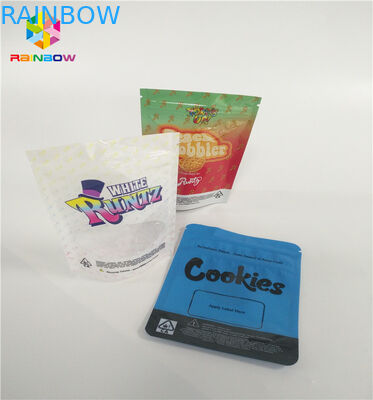 3.5g innocui per i bambini stanno sulle borse del sacchetto della chiusura lampo personalizzano la prova dell'odore del pacchetto di Runtz della stampa