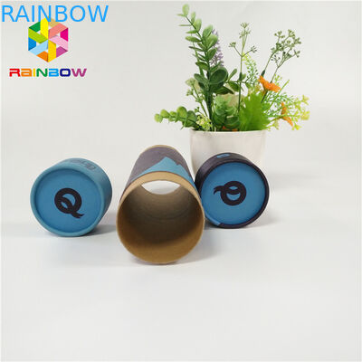 L'imballaggio della compressa della medicina del tè verde composito spinge verso l'alto il logo di carta della metropolitana su misura