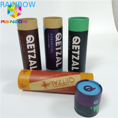 Il contenitore di carta d'imballaggio di frutta asciutta del tè che imballa riciclabile su ordinazione spinge verso l'alto la metropolitana di Kraft