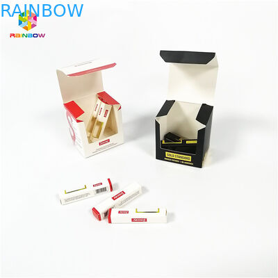 Contenitore di carta opaca da disegno di Vape del cartone che imballa amichevole eco- su misura di dimensione