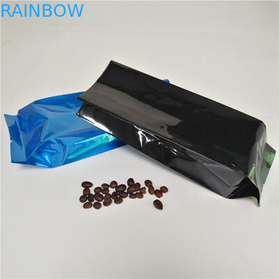 Bustine di tè del rinforzo del lato del di alluminio che imballano la saldatura a caldo del sacchetto del caffè con la valvola