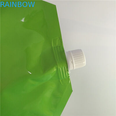 Sacchetto a bassa temperatura del becco che imballa la borsa liquida di plastica pieghevole riutilizzabile 3L 5L di stoccaggio
