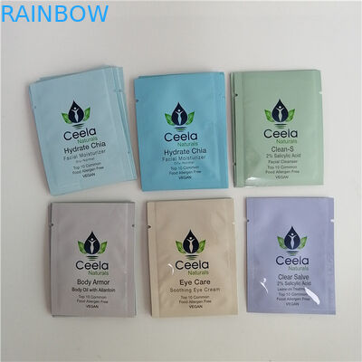 Sacchetti di plastica della serratura dello zip del di alluminio che imballano lato risigillabile tre sigillato