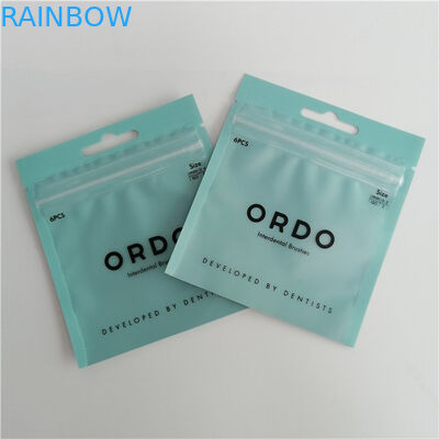 Sacchetti di plastica della serratura dello zip del di alluminio che imballano lato risigillabile tre sigillato