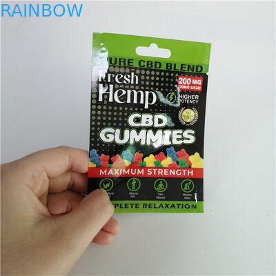 Bustine di tè a chiusura lampo di plastica che imballano biodegradabile risigillabile delle borse per alimento/frutta secca