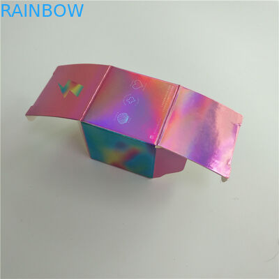 Stampa su ordinazione d'imballaggio del contenitore di carta di gioielli con l'effetto olografico di olografia