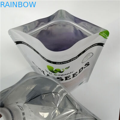 Sacchetti d'imballaggio del soffio della pasta del biscotto della borsa dello spuntino della prova dell'odore con Windows nebbioso anteriore