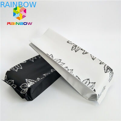 Sacchetti di plastica dell'alimento della saldatura a caldo che imballano dimensione su misura risigillabile delle borse di caffè