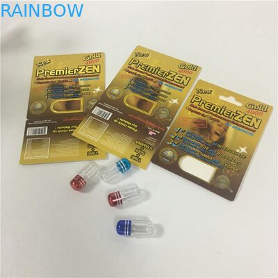 Scatola sessuale della capsula della pillola della bolla delle carte di carta di potenziamento maschio riciclabile di tempi più duri