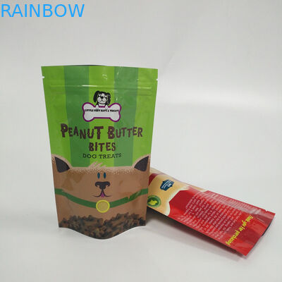 La stampa di Digital sta sulla materia plastica dell'imballaggio alimentare dell'animale domestico delle borse del sacchetto della chiusura lampo