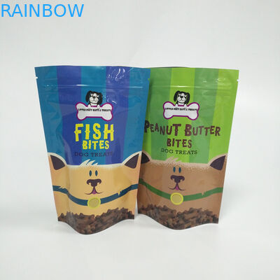 La stampa di Digital sta sulla materia plastica dell'imballaggio alimentare dell'animale domestico delle borse del sacchetto della chiusura lampo