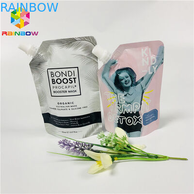 Il commestibile di Doypack sta sull'imballaggio liquido facciale di pulizia riutilizzabile della maschera del gel dei sacchetti