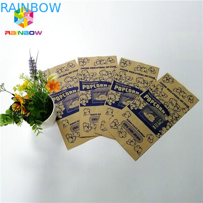 Borsa dello spuntino della saldatura a caldo che imballa stoccaggio riciclato biodegradabile del popcorn dello spuntino