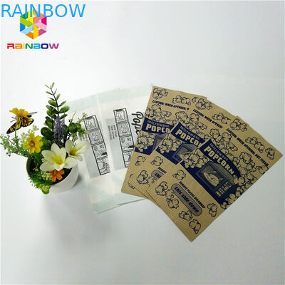 Borsa dello spuntino della saldatura a caldo che imballa stoccaggio riciclato biodegradabile del popcorn dello spuntino