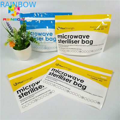 Borse d'imballaggio Foodsaver a perfetta tenuta riutilizzabile dello spuntino del silicone per il riscaldamento/che si congela