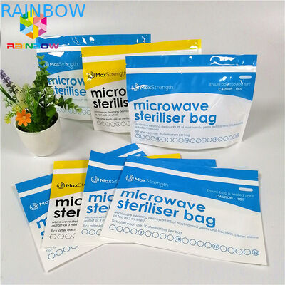 Borse d'imballaggio Foodsaver a perfetta tenuta riutilizzabile dello spuntino del silicone per il riscaldamento/che si congela