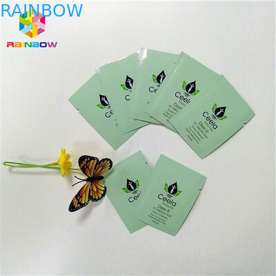 Cima pastello colorata multi- delle borse della saldatura a caldo della stagnola di Mylar aperta con la tacca 6x9cm dello strappo