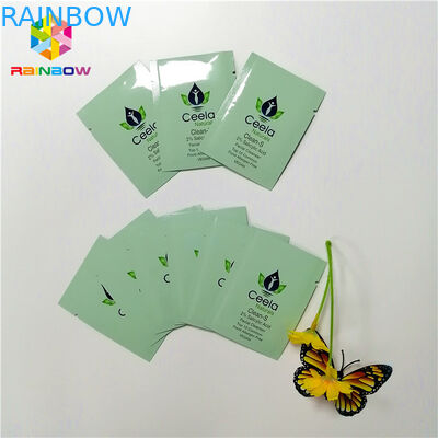 Dimensione su misura borsa d'imballaggio cosmetica della prova dell'odore per le foglie mediche dei fiori