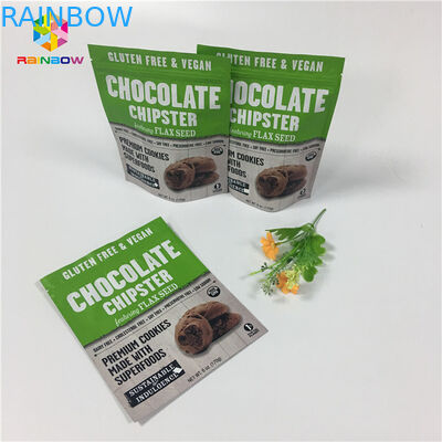 La rotocalcografia sta sulla polvere a chiusura lampo del caffè/proteine del latte della vaniglia delle borse dell'imballaggio