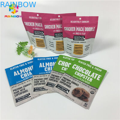 Serratura d'imballaggio risigillabile dello zip del di alluminio della laminazione della proteina/latte in polvere delle borse dello spuntino