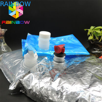 il vino del di alluminio della busbana francese 10L sta sulla borsa FDA di stoccaggio del becco/valvola del sacchetto ha certificato