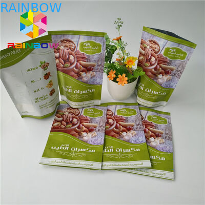 Il di alluminio finito opaco sta sulla stampa su ordinazione d'imballaggio a scatti della frutta commestibile del sacchetto