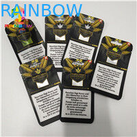 Le borse a chiusura lampo del di alluminio di Resealabel stanno sull'imballaggio di Gummies Candy dell'olio di CBD