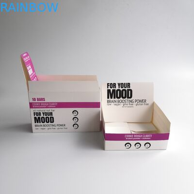 Confezione per la vendita al dettaglio d'imballaggio del contenitore Kraft di cartone amichevole di Eco pieghevole per cioccolato