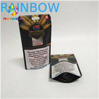 Sacchetto resistente d'imballaggio dei bambini della prova dell'odore CBD del di alluminio di Doypack K della canapa del sacchetto del tè premio del fiore