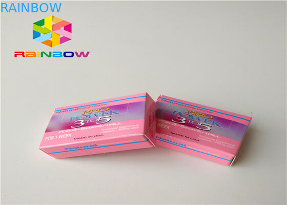 Contenitore maschio di carta da imballaggio della bottiglia della bevanda di potenziamento con l'etichetta adesiva dell'autoadesivo