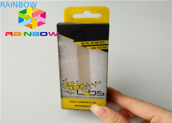 Scatola di carta di durata della vita lunga che imballa 0.5ml - imballaggio della bottiglia del contagoccia dell'olio di 30ml CBD