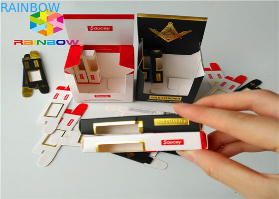 Scatola di carta di durata della vita lunga che imballa 0.5ml - imballaggio della bottiglia del contagoccia dell'olio di 30ml CBD