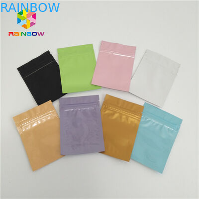 3 approvazione di alluminio d'imballaggio di iso 9001 della saldatura a caldo del commestibile del sacchetto a 4 pollici della stagnola di X