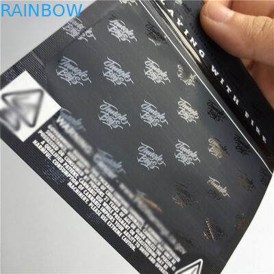 Sacchetti allineati stampati chiusura lampo d'imballaggio del di alluminio di Mylar delle borse della saldatura a caldo innocua per i bambini