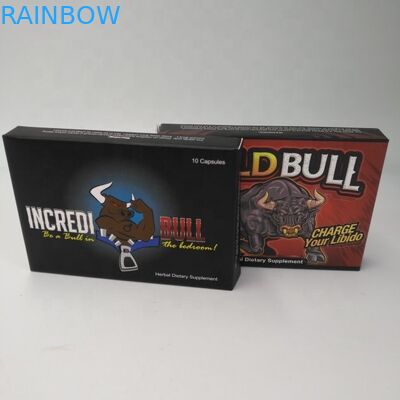 Sacchetti su ordinazione pieghevoli che imballano 300gsm giorno del cartone 7 scatola della pillola da 2 giorni