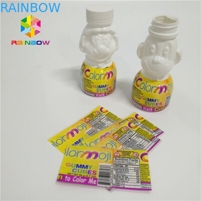 La manica di plastica degli strizzacervelli del PVC identifica l'involucro sensibile al calore per il collo della bottiglia della bevanda