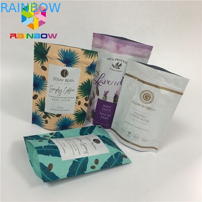 3 strati della maschera di alluminio del della borsa del sacchetto cosmetico vuoto laminato della maschera risigillabile