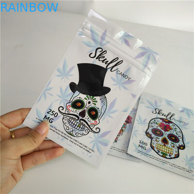 3.5g Mylar su ordinazione insacca il di alluminio che imballa per le erbacce/di erbe/pillole