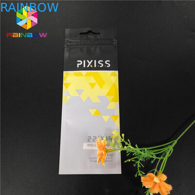 L'abitudine opaca ha stampato i sacchetti di plastica che imballano la saldatura a caldo a chiusura lampo delle borse di Mylar