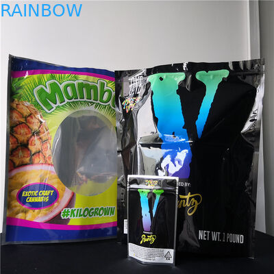 La prova dell'odore di plastica sta sulle borse d'imballaggio di Mylar dei fiori del sacchetto risigillabili