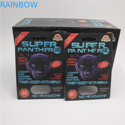 Faccia scorrere il materiale d'imballaggio dell'ANIMALE DOMESTICO della carta della bolla dell'inserzione per le pillole maschii di potenziamento