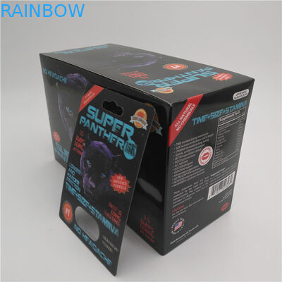 Faccia scorrere il materiale d'imballaggio dell'ANIMALE DOMESTICO della carta della bolla dell'inserzione per le pillole maschii di potenziamento