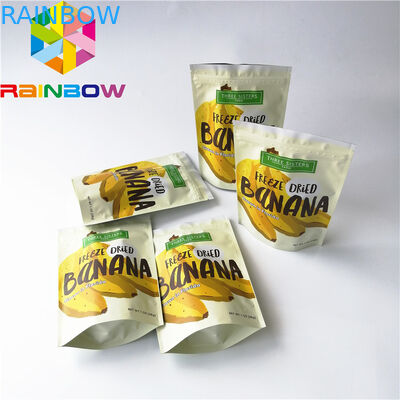 Sacchetti di plastica su ordinazione di logo che imballano le borse lucide di Doypack della chiusura lampo di Mylar del seme dell'erbaccia della stagnola