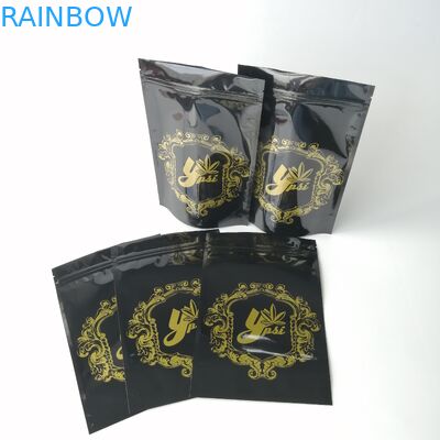 I sacchetti di plastica biodegradabili che imballano CBD diserba le borse mediche a chiusura lampo di Hemps del di alluminio