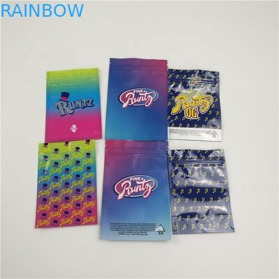 La chiusura lampo che imballa Mylar di plastica insacca il materiale del commestibile per polvere/pillola/la canapa