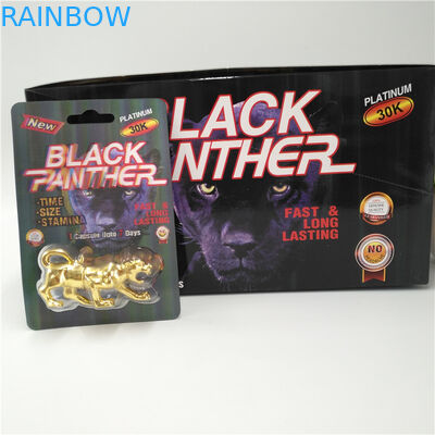 Mamba della carta durevole della bolla/magnum d'imballaggio 25k/scatola di presentazione rigida della capsula della pillola di rinoceronte 69 di Rox