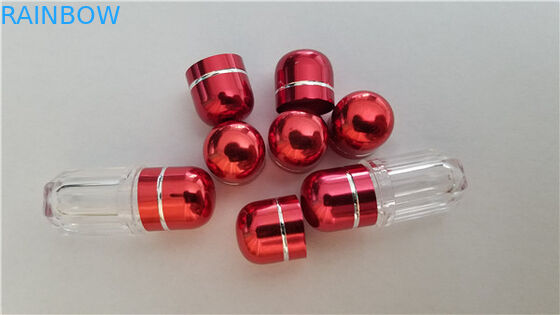 Cappuccio variopinto del metallo dei chiari della pillola di Bottless di rinoceronte contenitori di plastica della capsula per le carte 3D